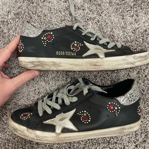 Golden Goose sneakers with studded detail